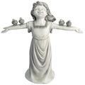 Design Toscano Basking in God s Glory Little Girl Statue: Small JQ6965